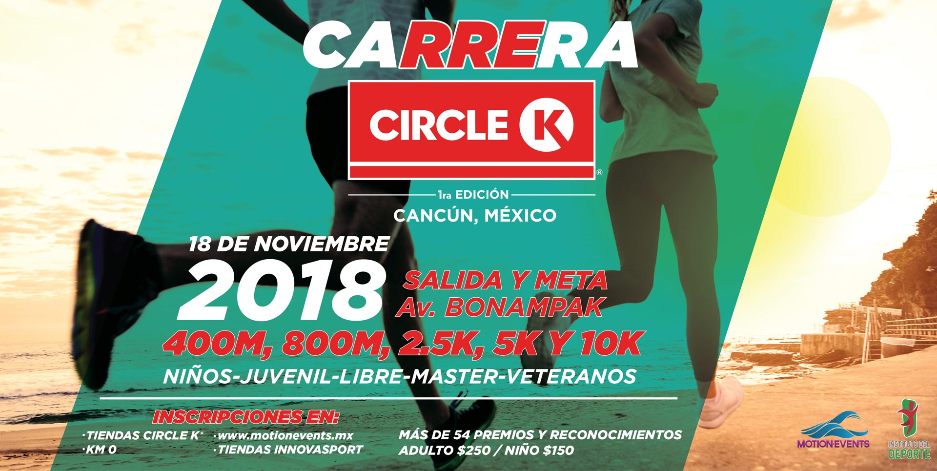 Primera Carrera Circle K Motion Events